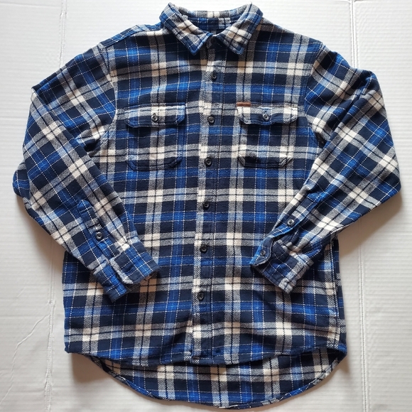 Orvis Other - Orvis Classic Collection Button Up Flannel Shirt With Side Pockets Mens Medium